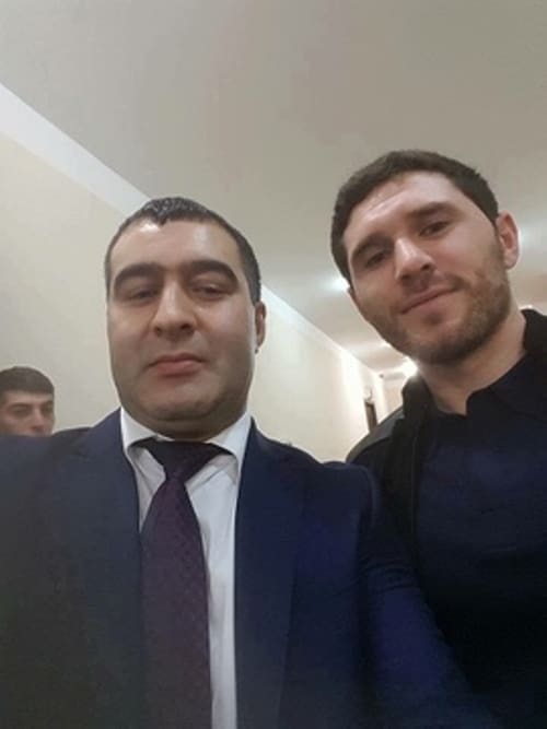 vəkil Adəm Məmmədov və Cavid Hüseynov foto Meydan TV
