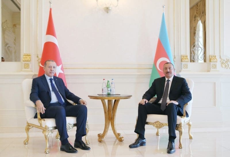Ərdoğan və İlham Əliyev, foto: president.az