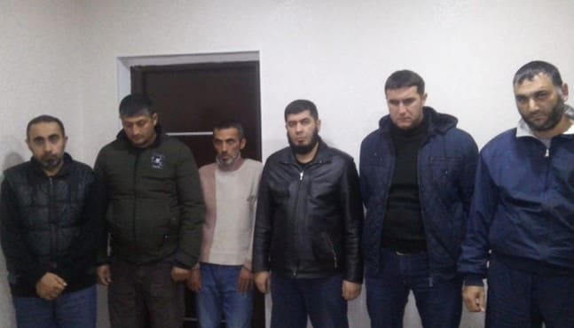 "Изгоняющие бесов". Фото: Пресс-служба МВД Азербайджана
