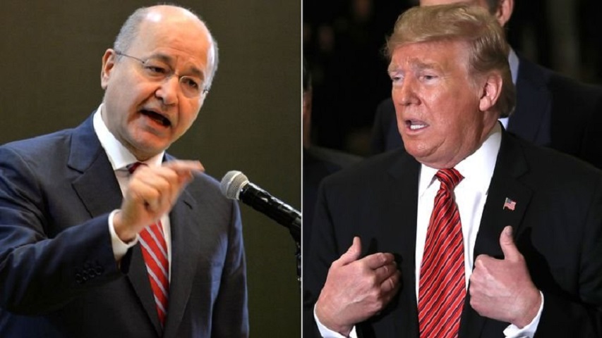 Donald Tramp və Barham Salih