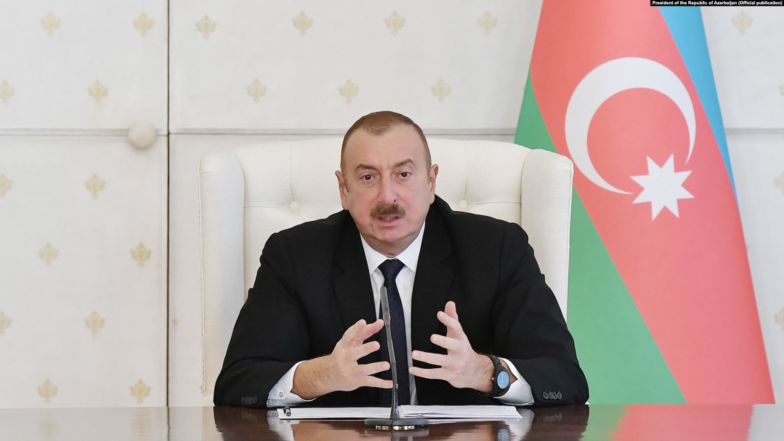 Azerbaijani Ilham Aliyev (file photo)