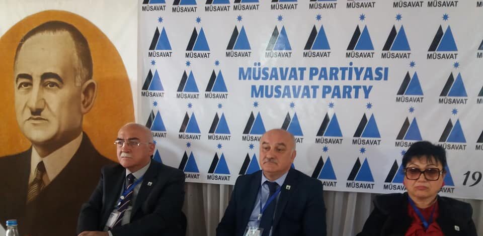 Müsavat partiyasının qurultayından