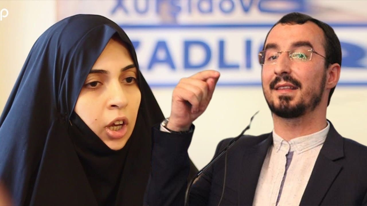 “Müsəlman Birliyi” Hərəkatının sədri Taleh Bağırzadə və həyat yoldaşı Leyla İsmayılzadə