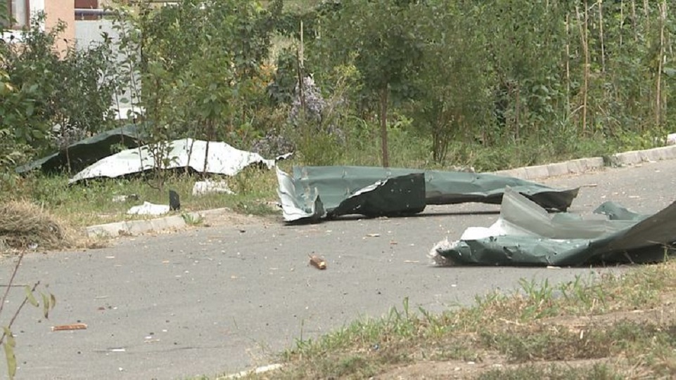 Результаты обстрела села