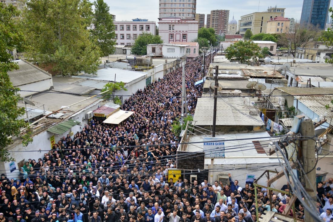 День Ашура. Мечеть Мешеди Дадаша, Баку 10.09.2019