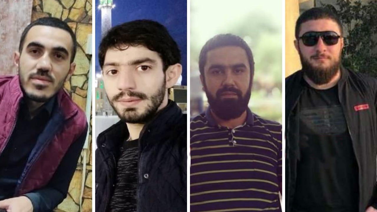 Sağdan sola Elşən Abbasov, Cavid Miriyev, Ayxan Camalov, Eldar Məmmədov