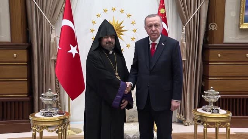 Rəcəb Tayyib Ərdoğan və Sahak Maşalyan