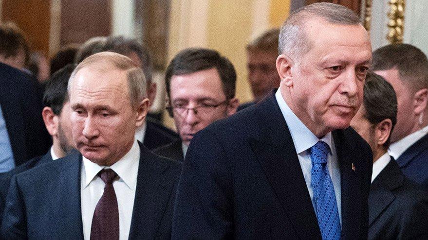 V.Putin və R.T.Ərdoğan