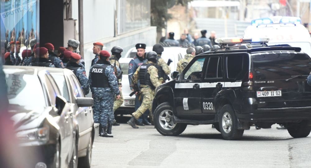 Стрельба в Ереване