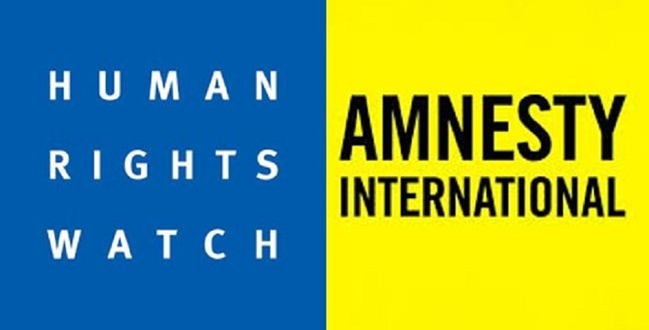 "Human Rights Watch" və "Amnesty International"