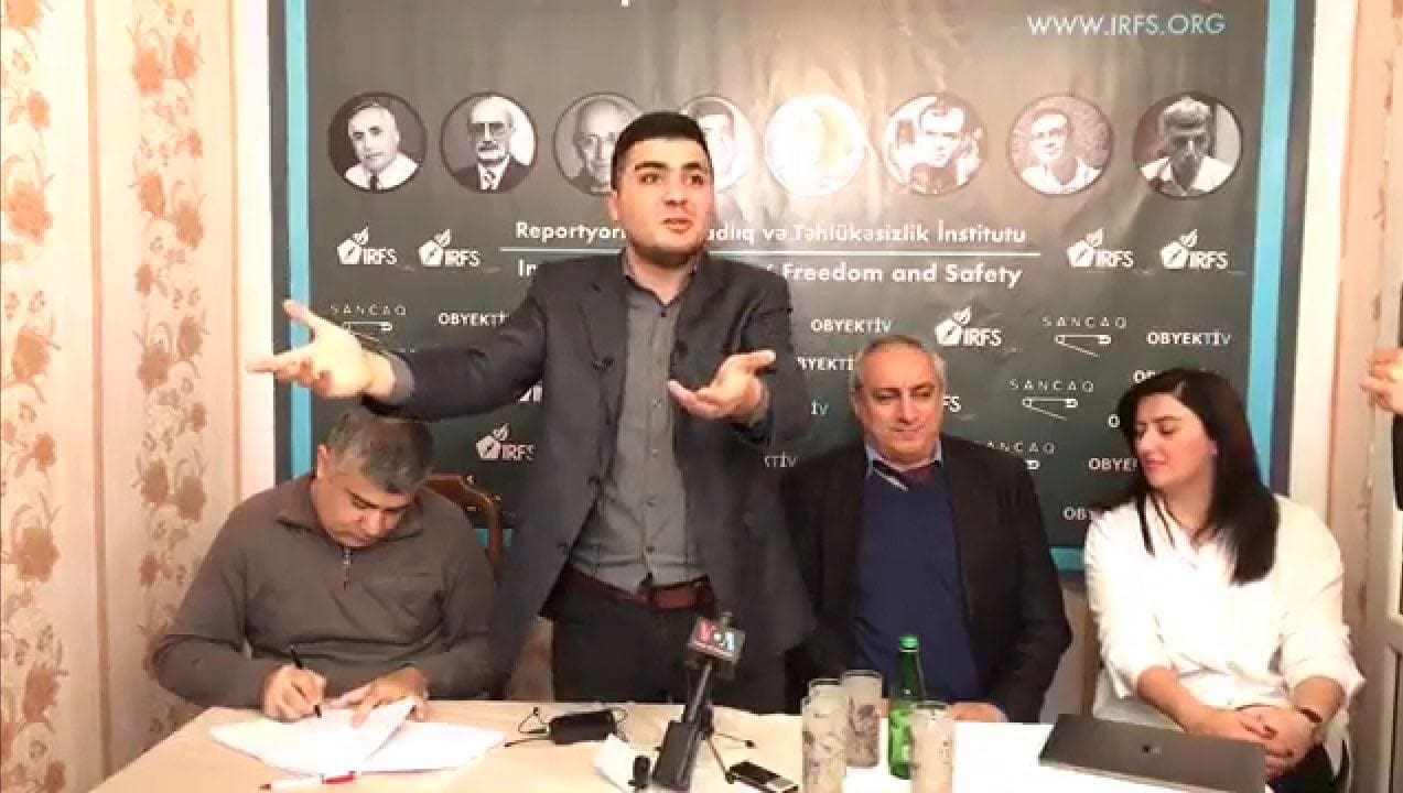 Mehman Hüseynovun mətbuat konfransı