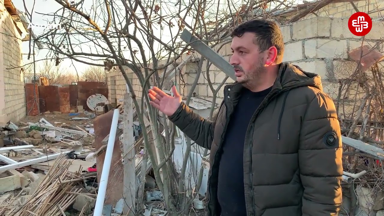 Evini mərmi dağıtmış Ağdam sakini prezidentdən kömək istəyir