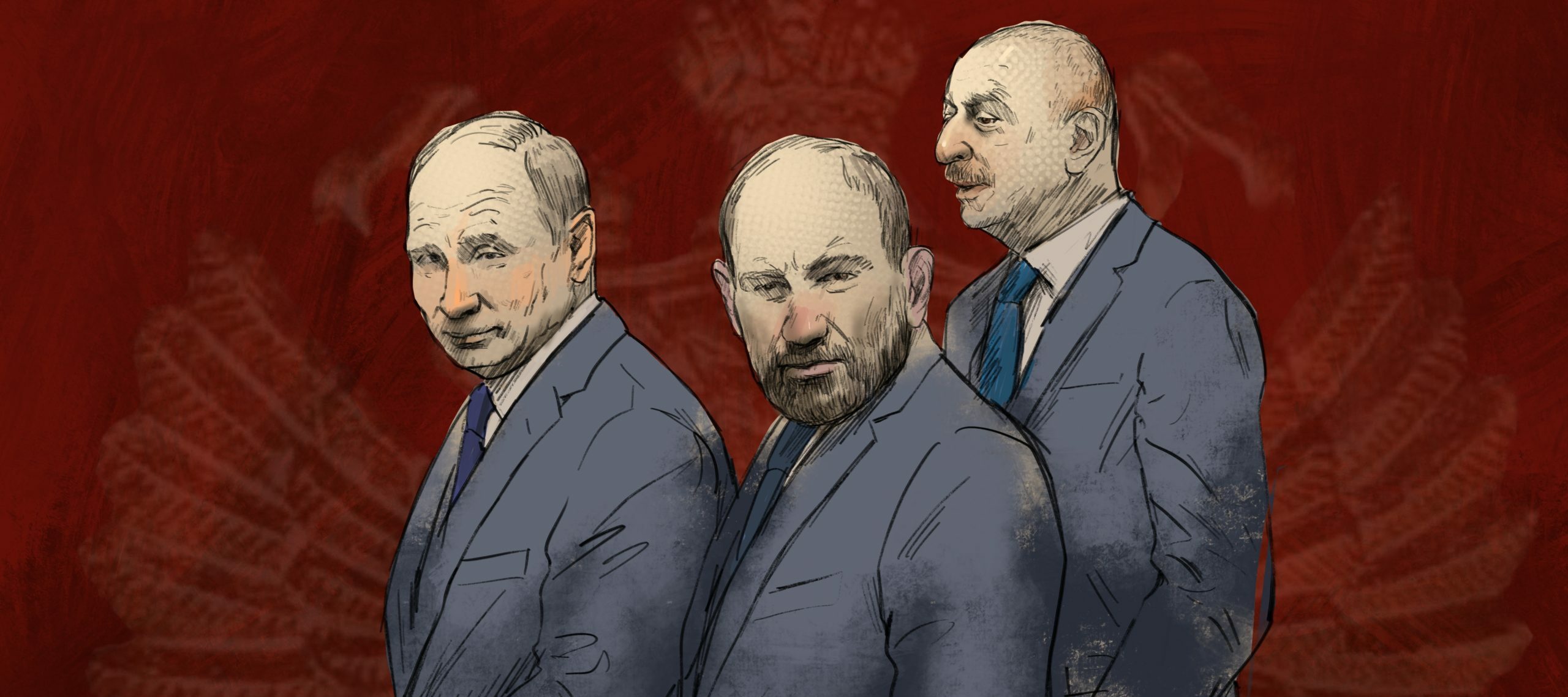 Putin, Paşinyan və Əliyev
