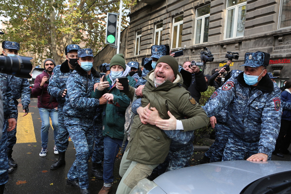 Акция протеста Армения