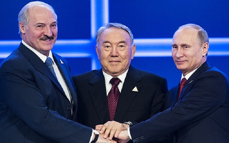 Lukaşenko, Nazarbəyov və Putin
