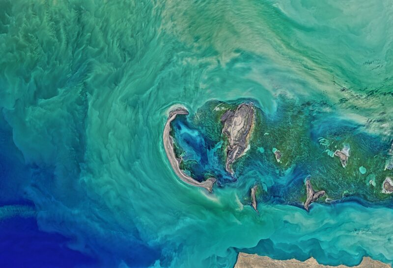 Xəzər dənizi, foto: NASA on Unsplash