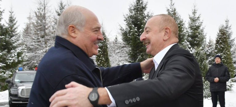 Lukaşenko və Əliyev, foto: President.az