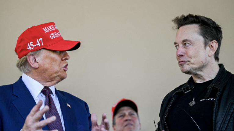 Tramp və Mask, foto: Reuters