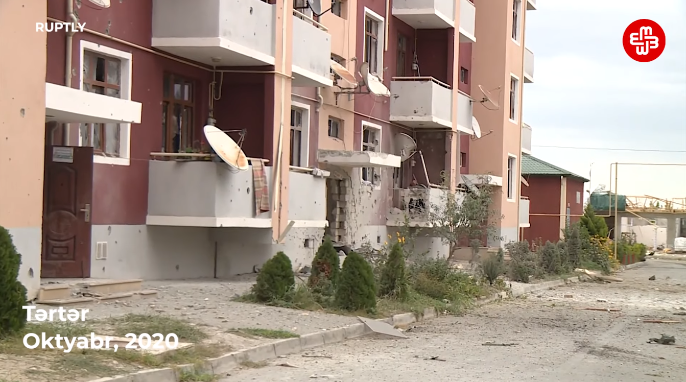 Atışma səslərindən Bərdəyə köçkün düşənlər
