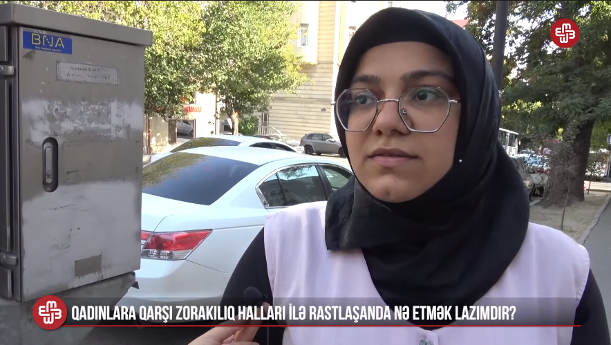 SORĞU: Qadınlara qarşı zorakılıq halları ilə rastlaşanda nə etmək lazımdır?