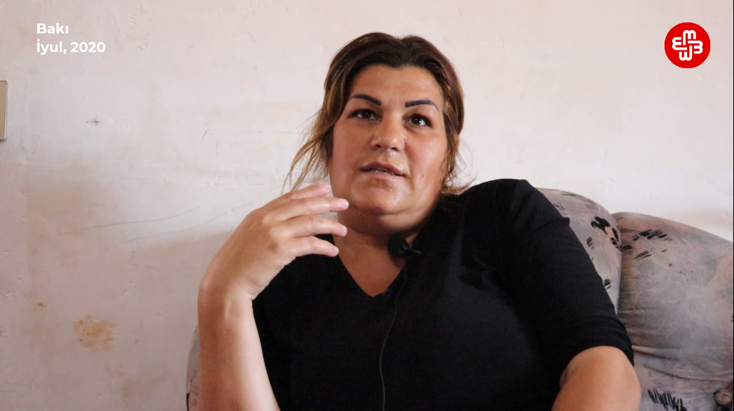 “Hər dəqiqə qorxuram ki, mənə nəsə olar, uşaqlarım yetim qalar. Çox çətinliklə dolanırıq”.