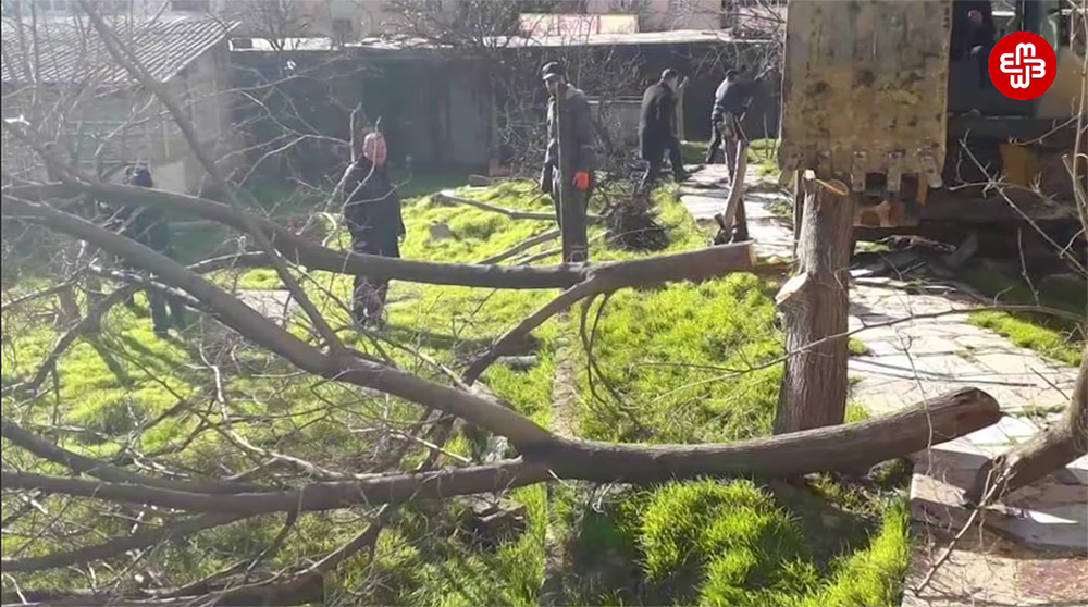 Ağaclar kəsilir, vətəndaşların istirahət guşələri əllərindən alınır