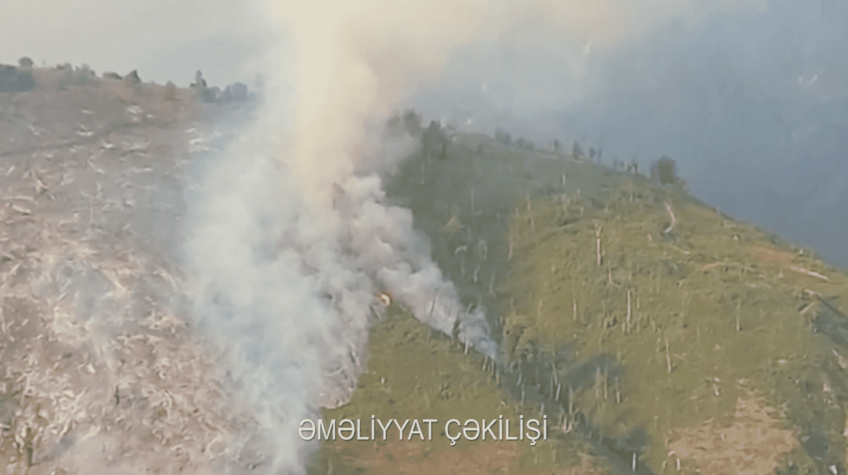FHN: Qəbələdəki yanğın məhdudlaşdırılıb