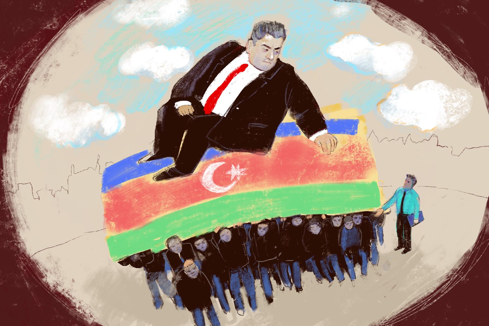 Azad Rəhimov illustrasiyası
