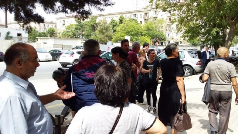 Акция родственников арестованных