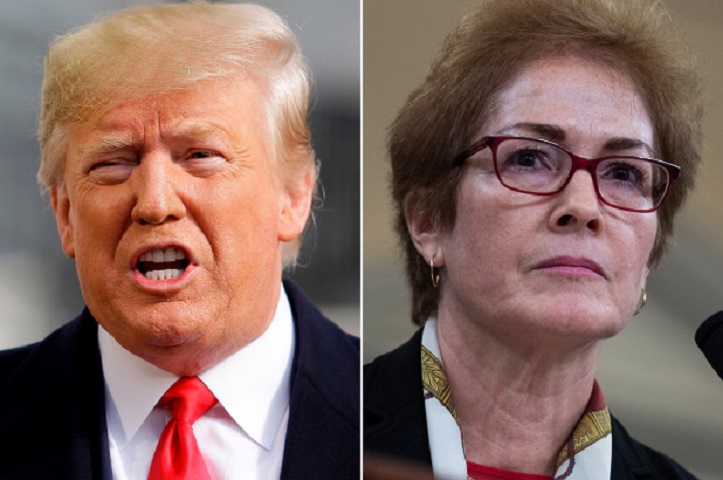 Donald Tramp və Mari Yovanoviç