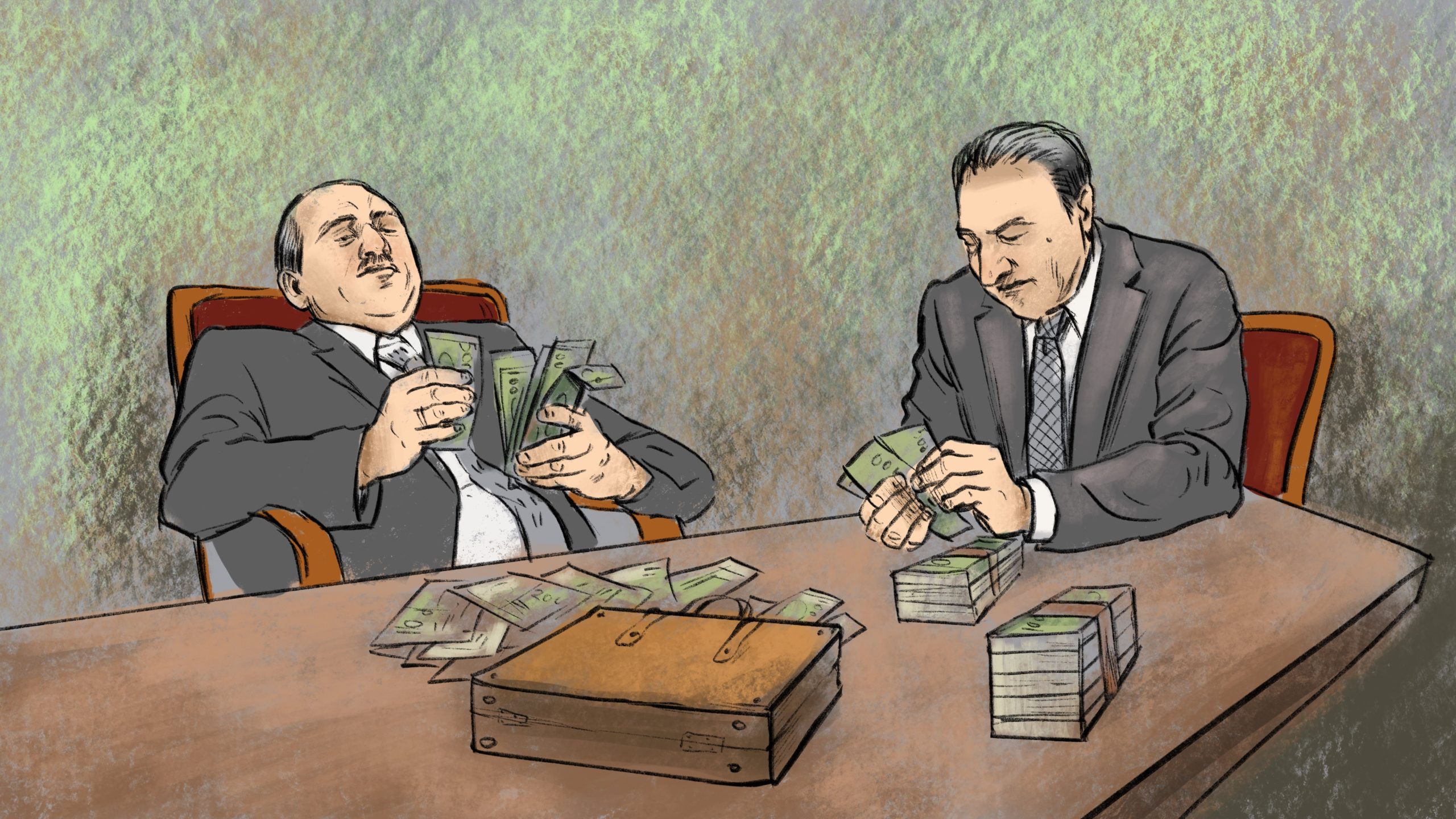 A wave of arrests of chief executives